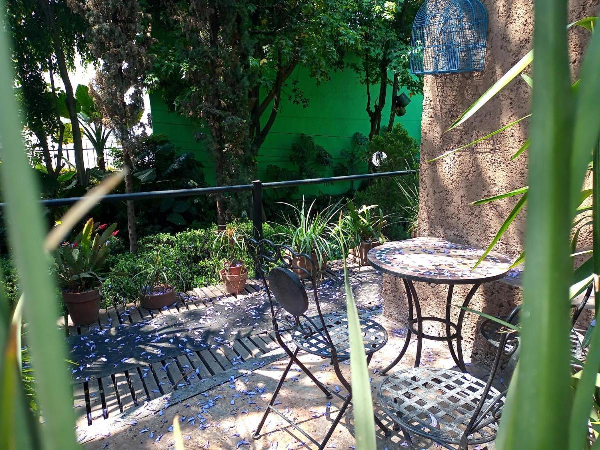 Suite 1-A Monasterio Garden House Welcome To San Angel Kota Meksiko Bagian luar foto
